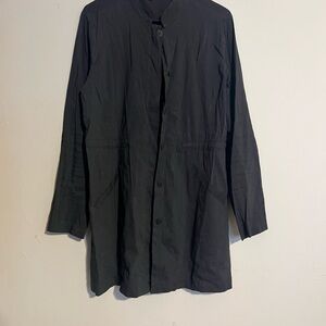 Eileen Fisher Women's Black Tunic Top